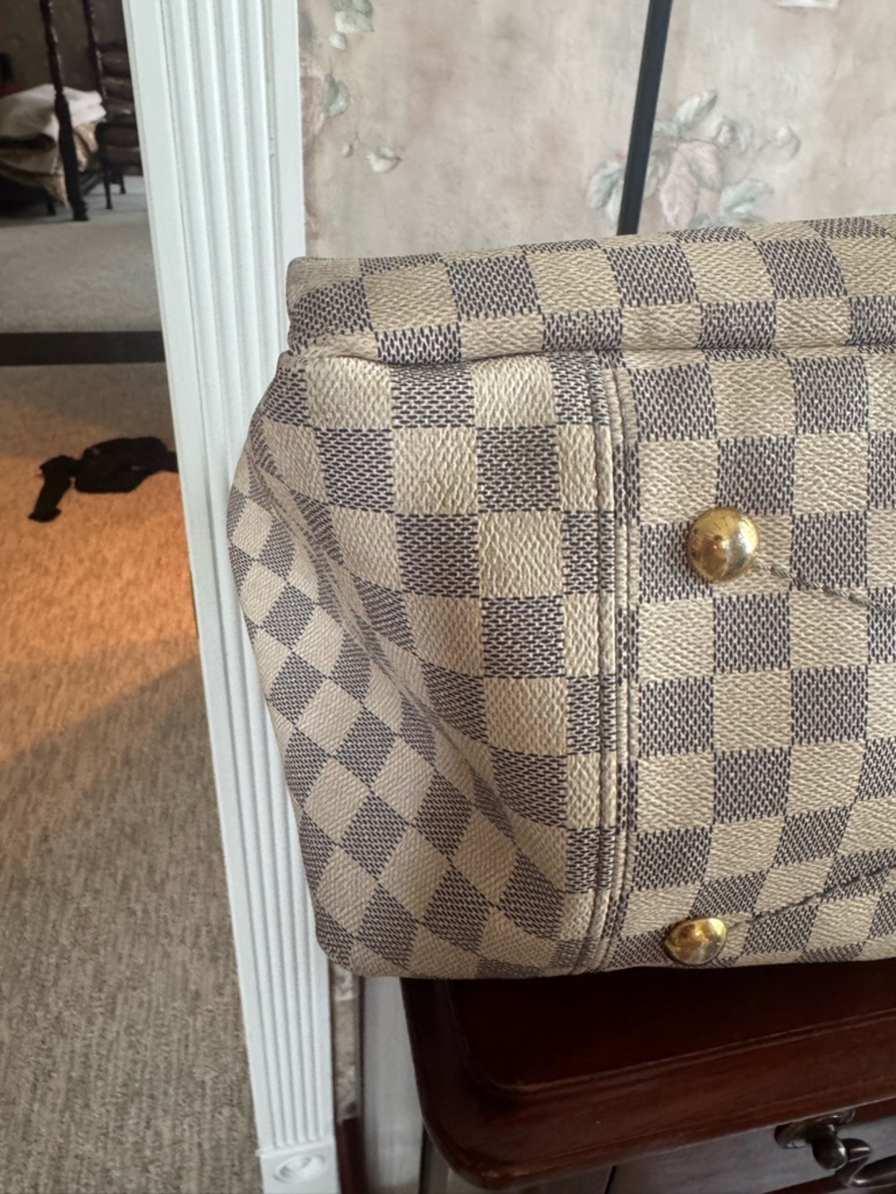LOUIS VUITTON GM ARTSY AZURE HOBO BAG - Picture 13 of 13